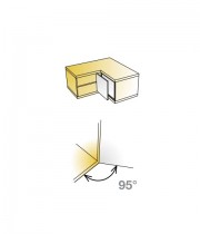 248.0G58.050 панта за успоредни врати 110°/90°